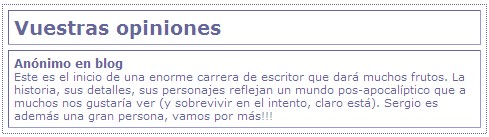 Sergillauger -opiniones