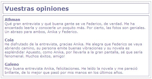 Axat -opiniones
