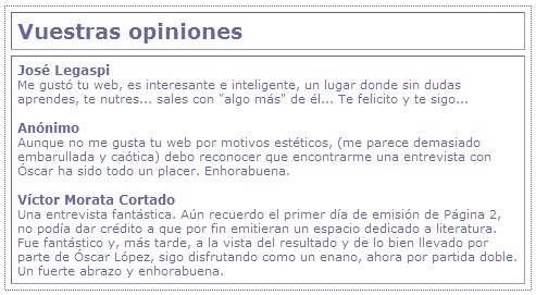 Oscarlopez -opiniones