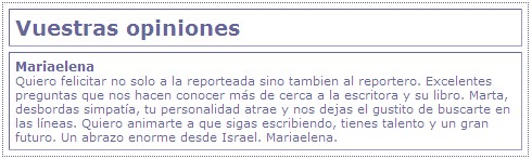 Martaquerol -opiniones