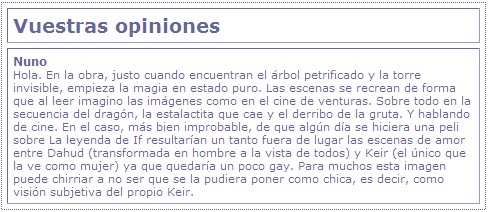 Anayjavier -opiniones