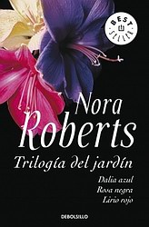 Trilogía del jardín (Dalia azul / Rosa negra / Lirio rojo)