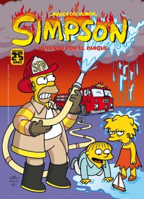 Simpson. Huyendo por el parque