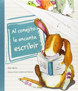 Al conejito le encanta escribir