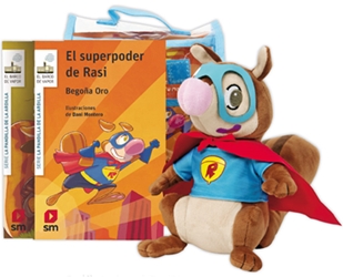 PACK RASI. El superpoder de Rasi & En busca de la ardilla perdida. Incluye peluche