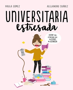 Universitaria estresada