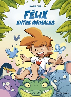 Félix entre animales