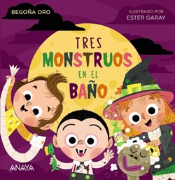 Tres monstruos en el baño Tres monstruos en el baño