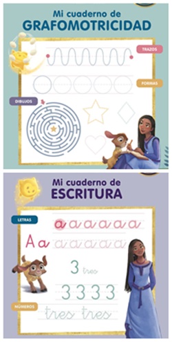 Wish: Mi cuaderno de grafomotricidad / Mi cuaderno de escritura Wish: Mi cuaderno de grafomotricidad / Mi cuaderno de escritura