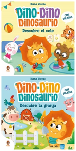 Dino-Dino Dinosaurio descubre el cole / Dino-Dino Dinosaurio descubre la granja