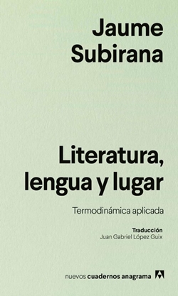 Literatura, lengua y lugar Literatura, lengua y lugar