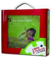 Leo y juego. La rana Rony. Libro + puzzles