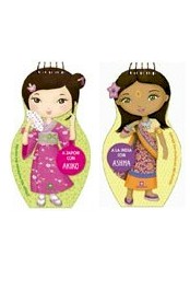 Muñecas del mundo. A Japón con Akiko y A La India con Ashna Muñecas del mundo. A Japón con Akiko y A La India con Ashna
