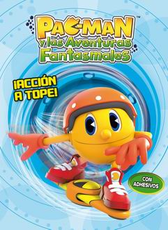 Pac-man y las aventuras fantasmales ¡Acción a tope! Con adhesivos Pac-man y las aventuras fantasmales ¡Acción a tope! Con adhesivos