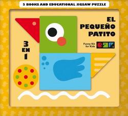 3 en 1. El pequeño patito. Libros y tangram 3 en 1. El pequeño patito. Libros y tangram