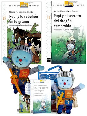 Pack Pupi Caballero. Rebelión en la granja. El secreto del dragón esmeralda Pack Pupi Caballero. Rebelión en la granja. El secreto del dragón esmeralda