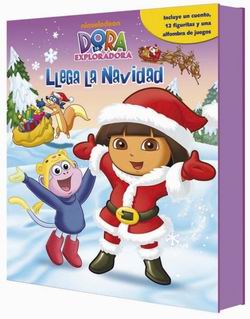 Dora la exploradora. Llega la Navidad. Con juego y figuritas