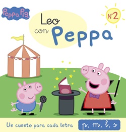 Un cuento para cada letra: p, m, l, s (Leo con Peppa 2)