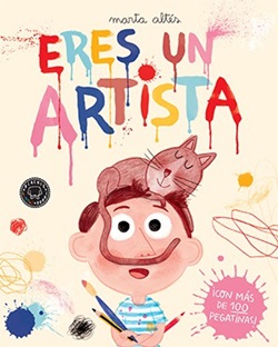 Eres un artista (con más de cien pegatinas)