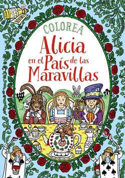 Colorea Alicia en el País de las Maravillas Colorea Alicia en el País de las Maravillas