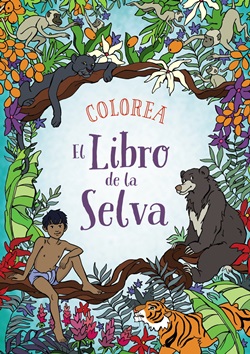 Colorea El libro de la selva Colorea El libro de la selva