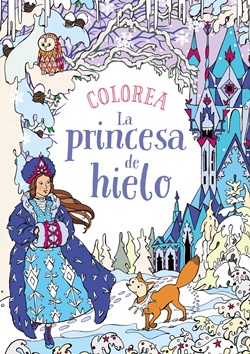 Colorea La princesa de hielo